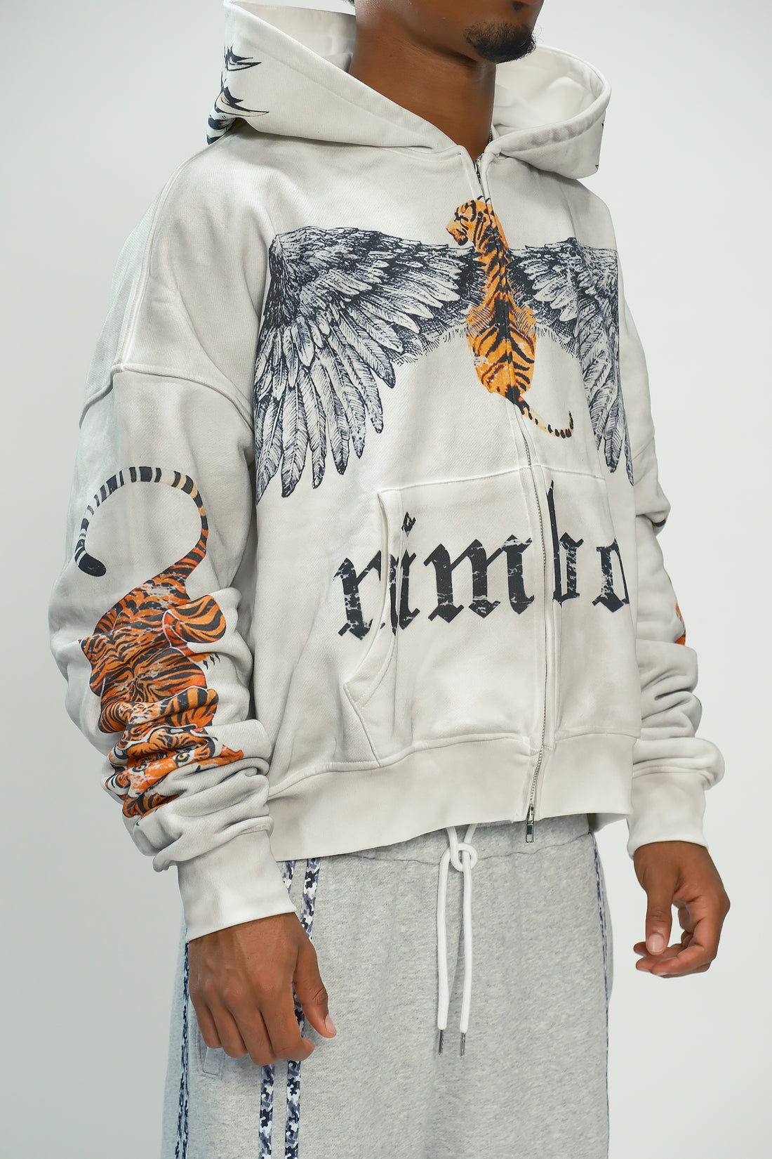 TIGER-WING ZIP-UP